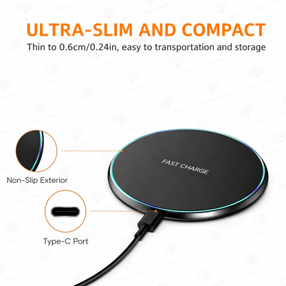 Fast Wireless Charger — Power Up in Seconds