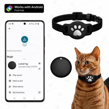 Never Lose Your Cat – Android Smart Tracking Collar