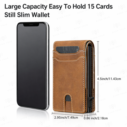 Premium Slim Wallet with Card Ejector