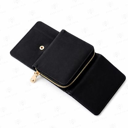 Elegant Slim Zip Wallet for Women